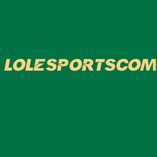 Logo da LOLESPORTSCOM